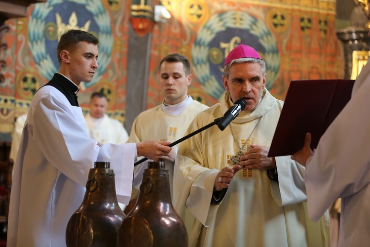 Msza Krzyżma w Sandomierzu 