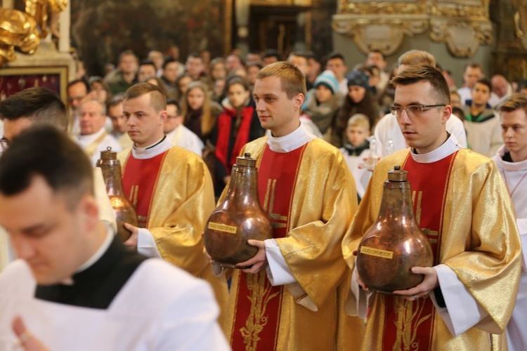 Msza Krzyżma w Sandomierzu 