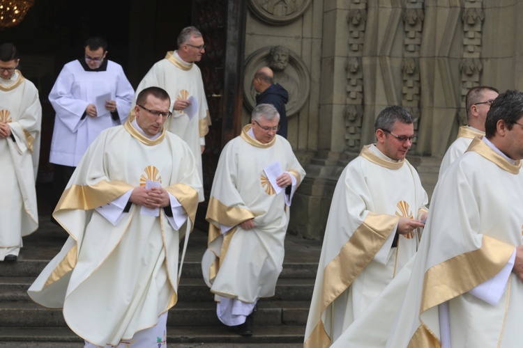 Wielki Czwartek - święto kapłanów w katedrze - 2018