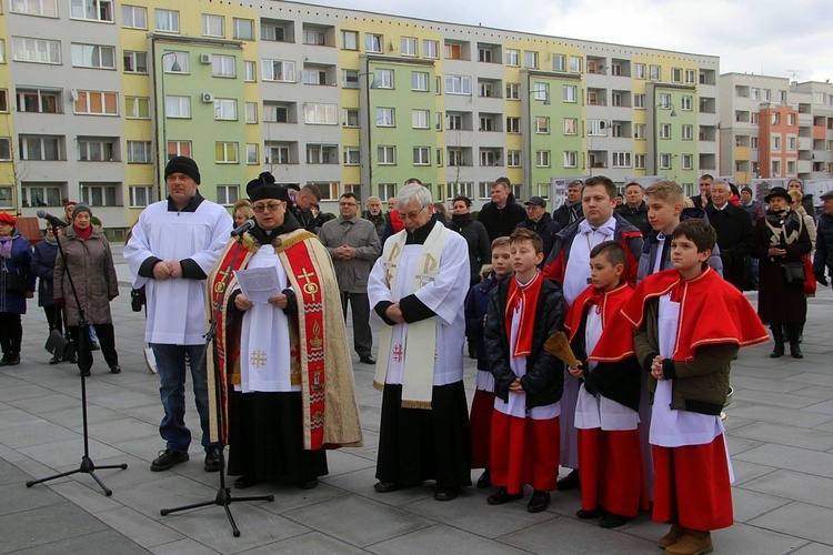 Poświęcenie figury św. Michała Archanioła