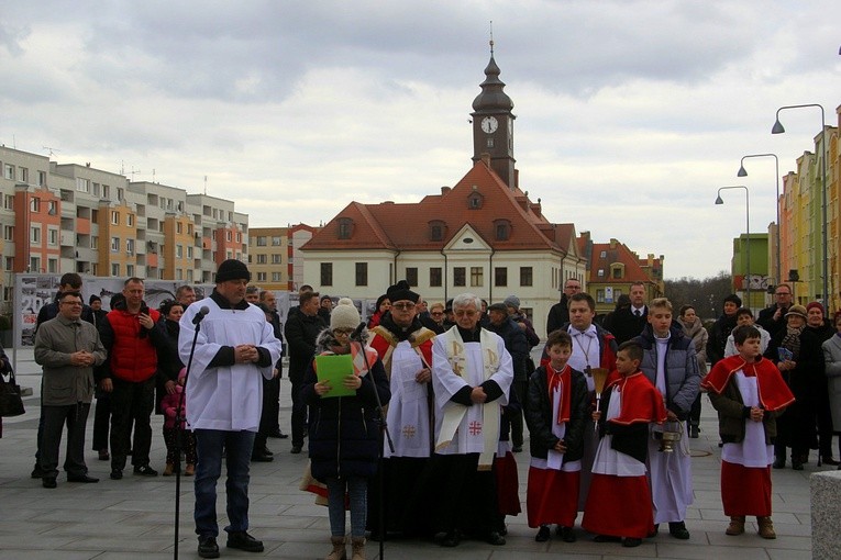 Poświęcenie figury św. Michała Archanioła