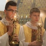 Liturgia Wielkiego Czwartku w konkatedrze w Żywcu - 2018