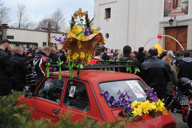 Moto święconka w Stalowej Woli