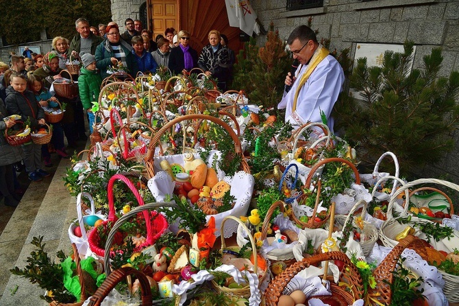 Góralska warta przy grobie