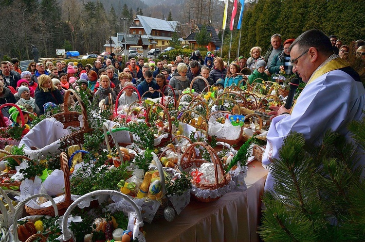 Góralska warta przy grobie