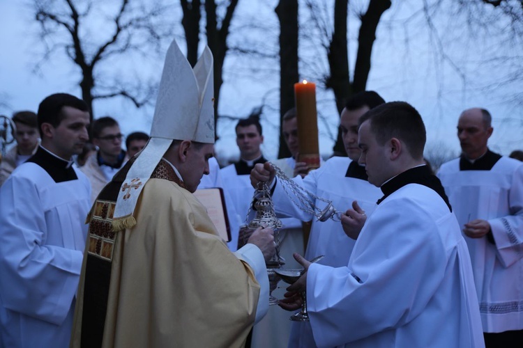 Wigilia Paschalna w Sandomierzu 