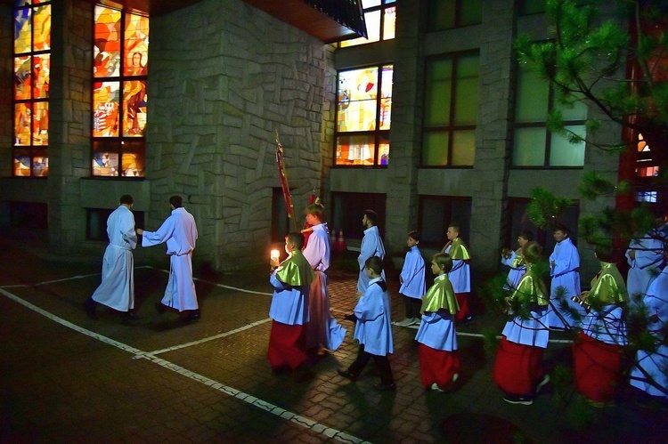 Wielka Sobota w Zakopanem - parafia św. Krzyża