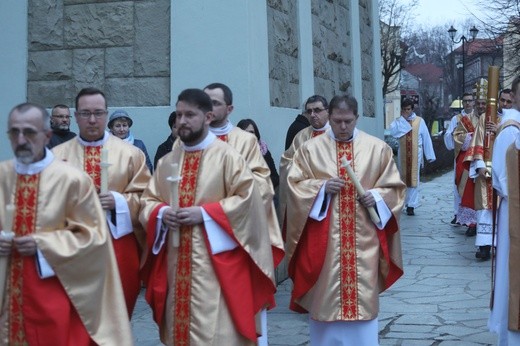 Wigilia Paschalna i procesja rezurekcyjna w Żywcu - 2018