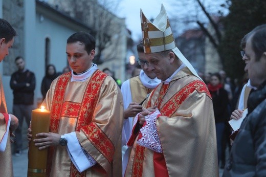 Wigilia Paschalna i procesja rezurekcyjna w Żywcu - 2018