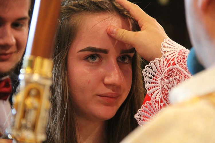 Bierzmowanie w Rzepienniku Biskupim