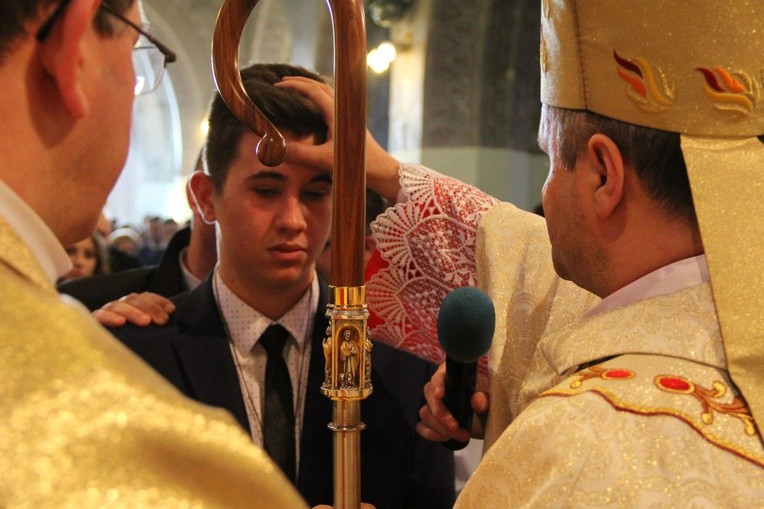 Bierzmowanie w Rzepienniku Biskupim