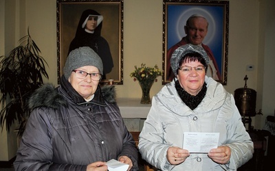 Zofia Wieczorek i Maria Sadło podjęły zobowiązanie.