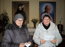 Zofia Wieczorek i Maria Sadło podjęły zobowiązanie.