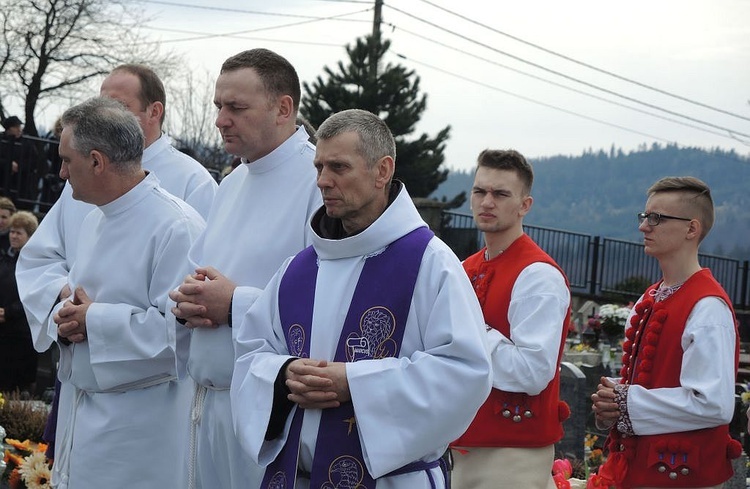 Pogrzeb śp. Jana Zowady w Koniakowie