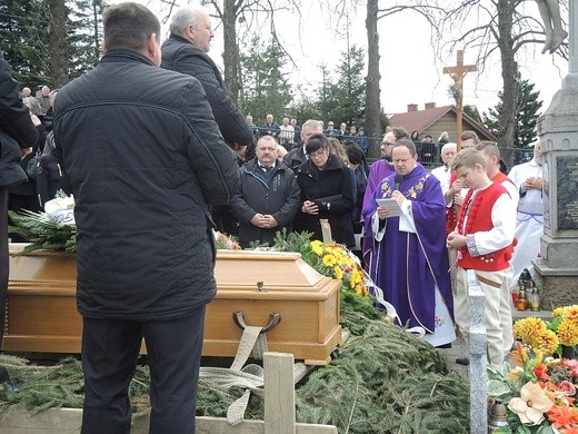 Pogrzeb śp. Jana Zowady w Koniakowie