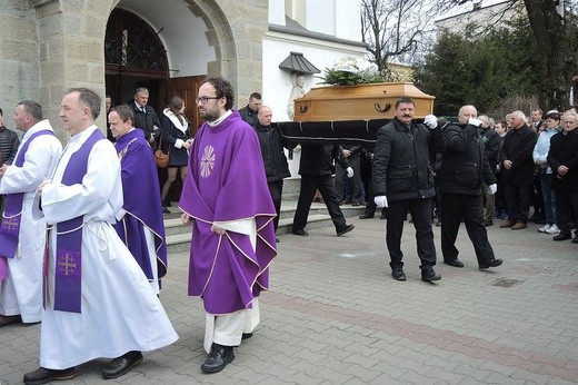 Pogrzeb śp. Jana Zowady w Koniakowie