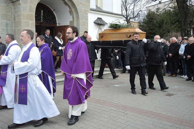 Pogrzeb śp. Jana Zowady w Koniakowie