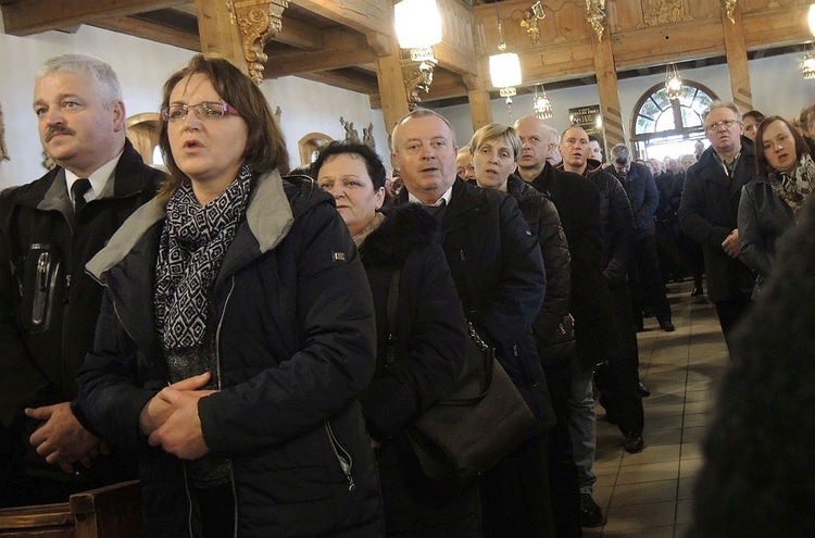 Pogrzeb śp. Jana Zowady w Koniakowie