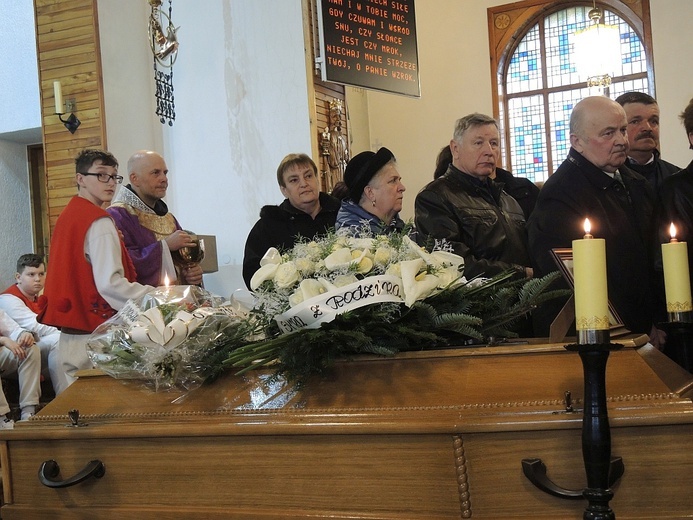 Pogrzeb śp. Jana Zowady w Koniakowie