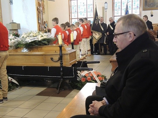 Pogrzeb śp. Jana Zowady w Koniakowie