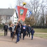 Chorągwiarze z parafii św. Rocha w Boczkach Chełmońskich