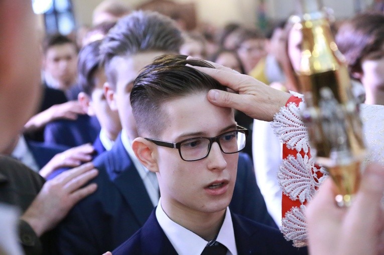 Bierzmowanie w Iwkowej