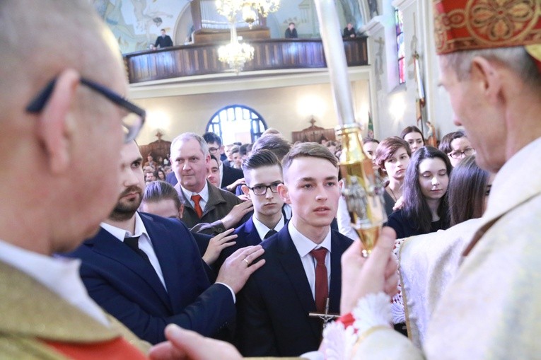 Bierzmowanie w Iwkowej