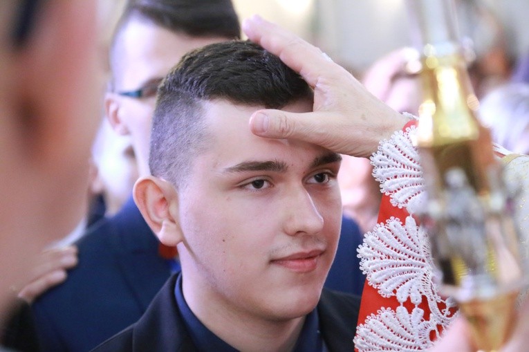 Bierzmowanie w Iwkowej