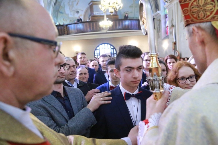 Bierzmowanie w Iwkowej
