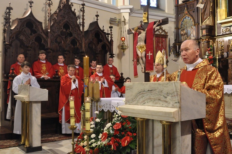 Bierzmowanie w Ciężkowicach