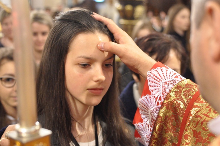 Bierzmowanie w Ciężkowicach