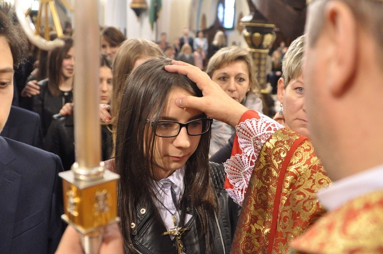 Bierzmowanie w Ciężkowicach