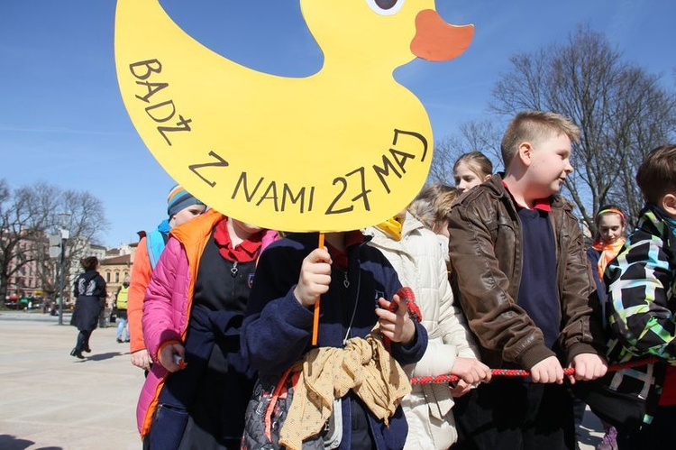 Inauguracja V Lubelskiego Wyścigu Kaczek