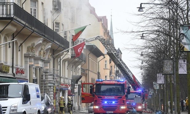 Szwecja: Silny pożar w ambasadzie Portugalii