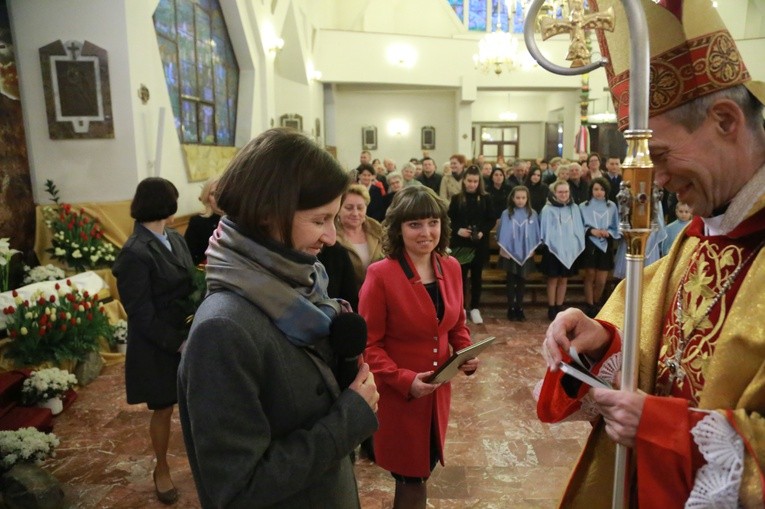 Inauguracja straży NSPJ w Chomranicach