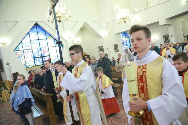 Inauguracja straży NSPJ w Chomranicach