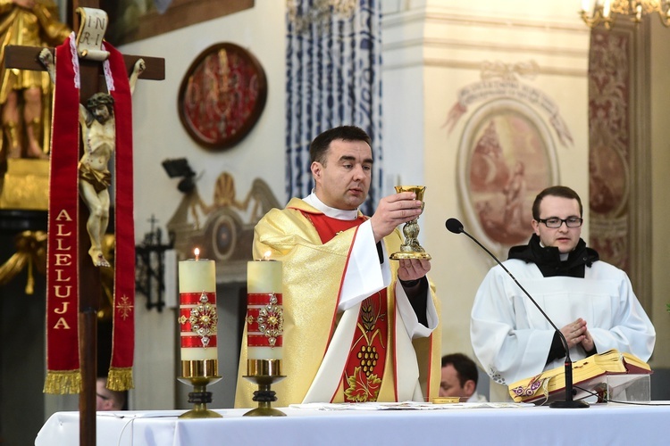 Pielgrzymka maturzystów do Świętej Lipki