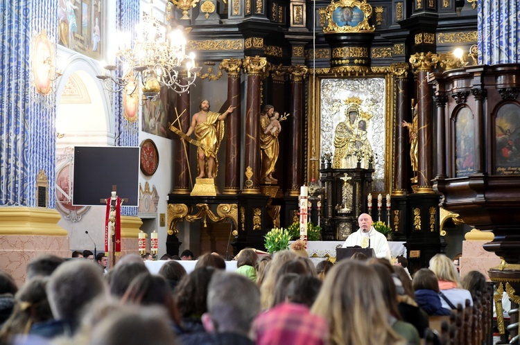 Pielgrzymka maturzystów do Świętej Lipki