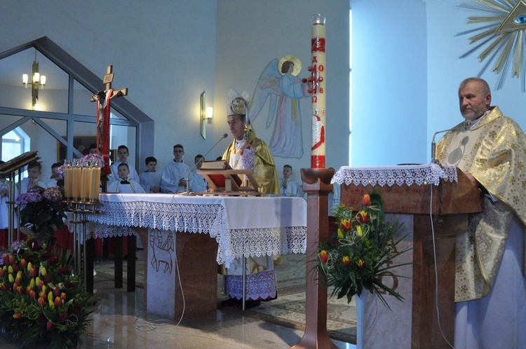 Bierzmowanie w Królowej Górnej