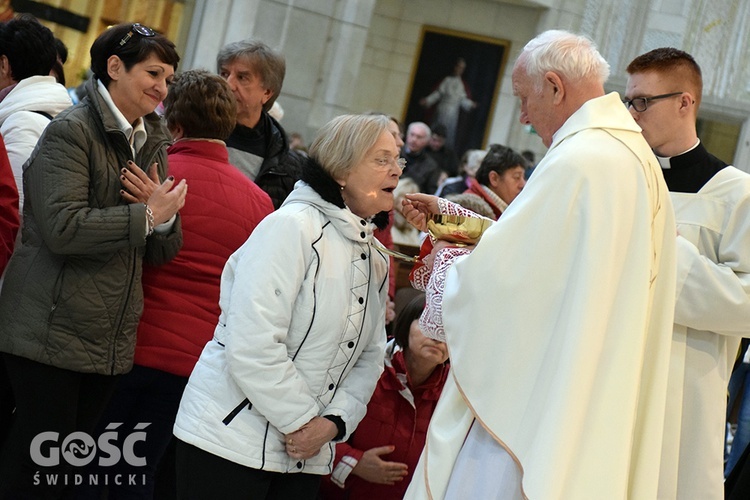 Pielgrzymka diecezji świdnickiej do Krakowa-Łagiewnik