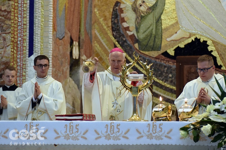 Pielgrzymka diecezji świdnickiej do Krakowa-Łagiewnik