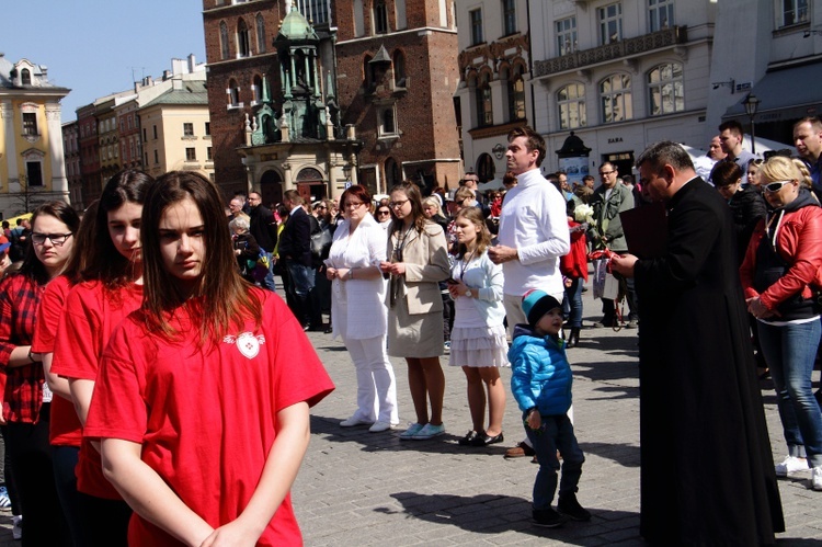 Róża dla Jezusa Miłosiernego Kraków 2018