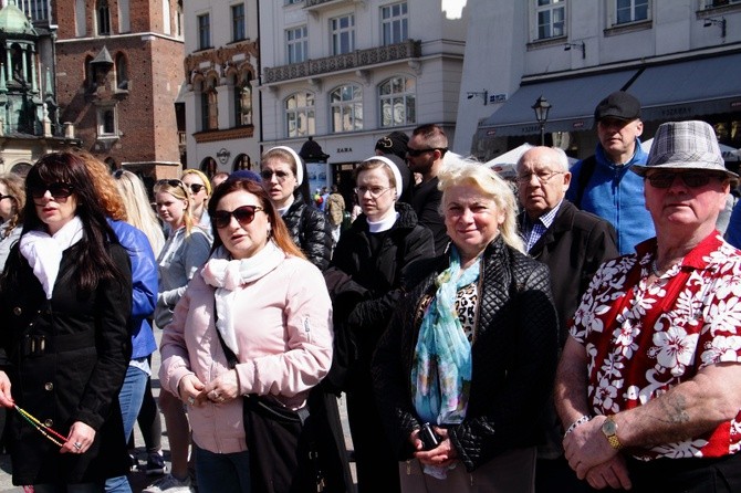 Róża dla Jezusa Miłosiernego Kraków 2018