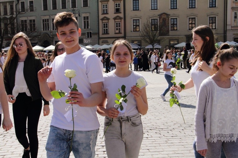 Róża dla Jezusa Miłosiernego Kraków 2018