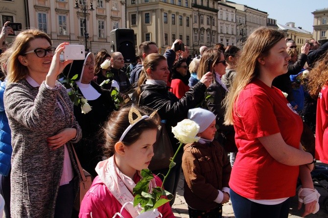 Róża dla Jezusa Miłosiernego Kraków 2018