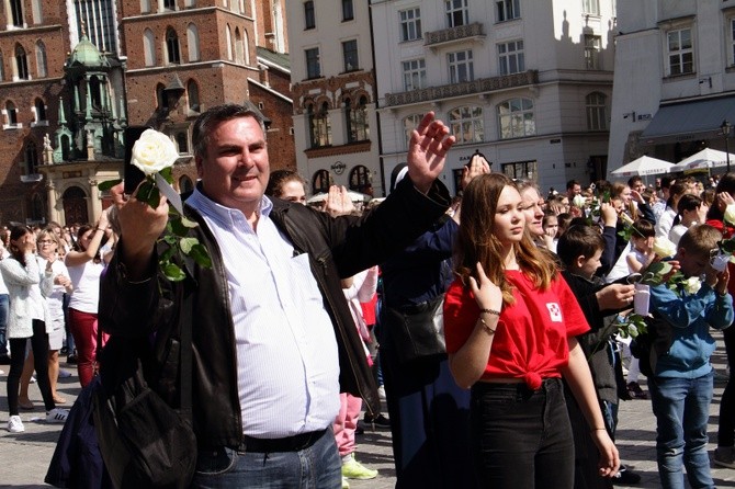 Róża dla Jezusa Miłosiernego Kraków 2018