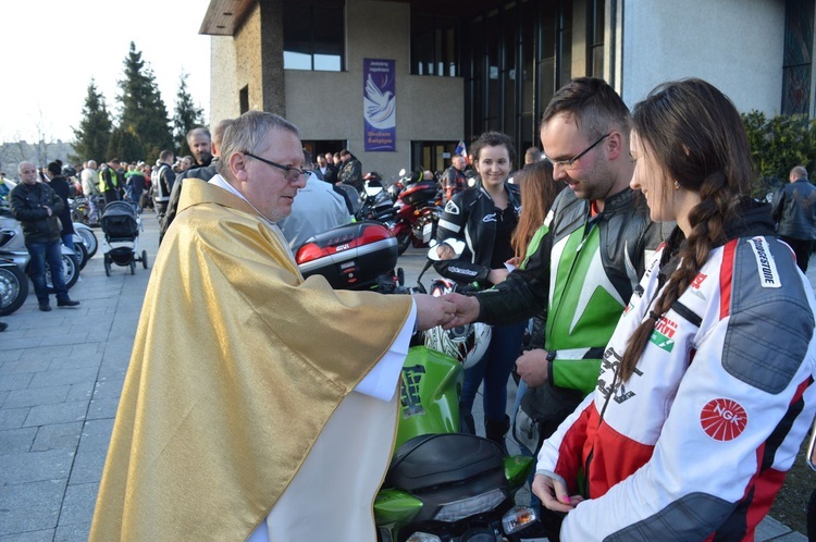 Motocykliści w Bukowinie Tatrzańskiej