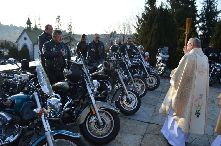 Motocykliści w Bukowinie Tatrzańskiej