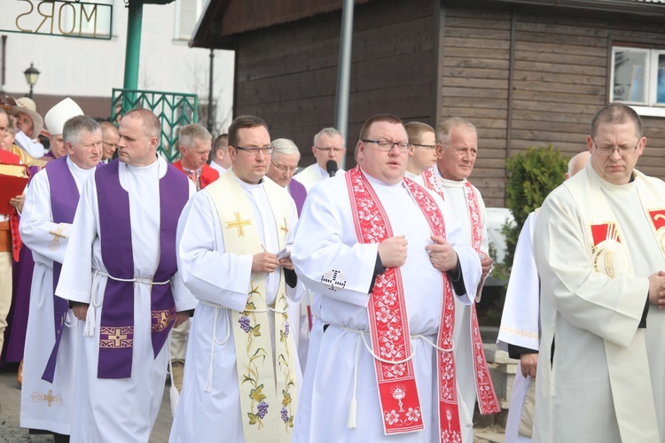 Pogrzeb śp. ks. prał. Jerzego Patalonga w Istebnej