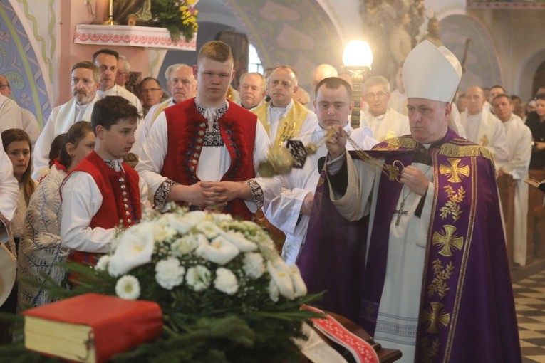 Pogrzeb śp. ks. prał. Jerzego Patalonga w Istebnej